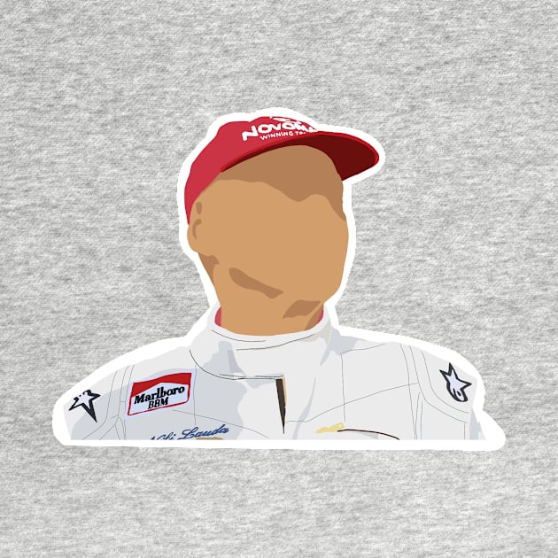 Formula 1 driver Niki Lauda by royaldutchness